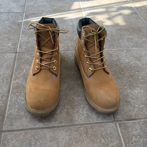 Timberland Basic 6\'\' Waterproof Boots - Wheat 13127 - Men\'s 6.5M main image 6